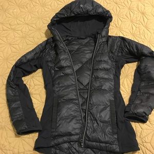 lululemon Down For a Run Jacket *BLK size 4
